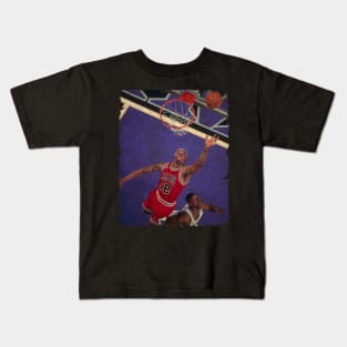 Dennis Rodman - Chicago Bulls vs Sacramento Kings Kids T-Shirt